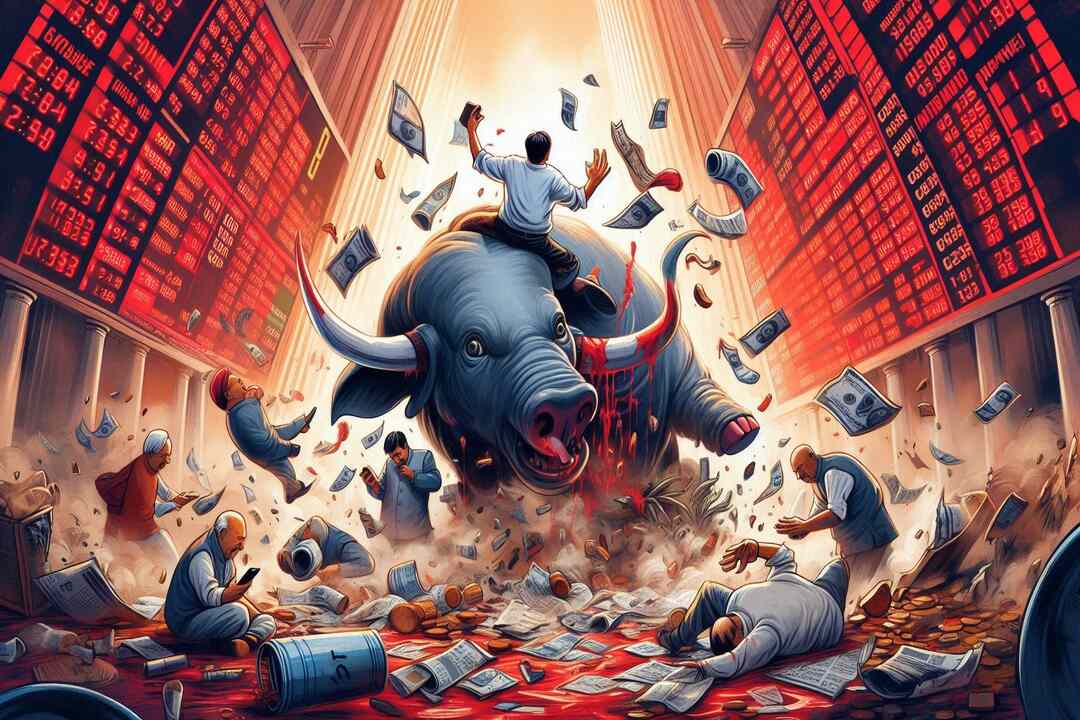 Share Market Crash: Stock market crash, investors lost 85 lakh crores in 5 months, biggest fall in 28 years
