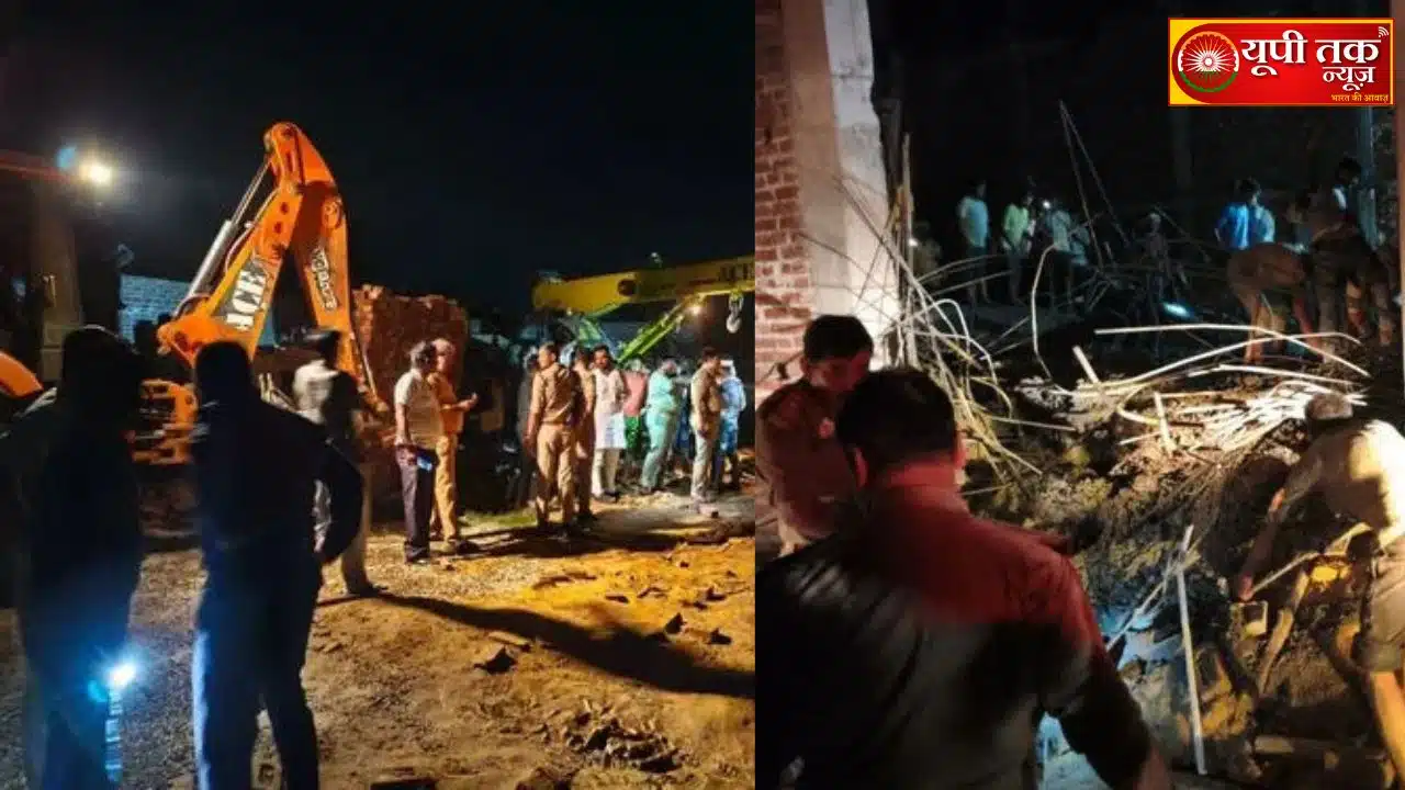UP Budaun News: Shuttering of a cold storage facility under construction in Mahuari, Faizganj Behat police station area, collapses, killing one worker.