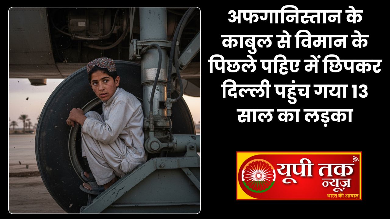Kabul, Afghanistan: A 13-year-old boy from Kabul, Afghanistan, reached Delhi by hiding in the tail wheel of a plane. Find out what happened next.