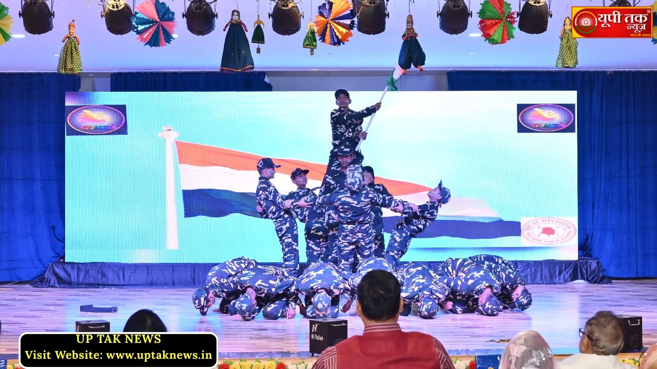 up naiws: red roz skool mein aaj vaarshikotsav rangamanch bade hee utsaah aur bhavyata ke saath manaaya gaya. up naiws: red roz grup oph skools mohanalaalaganj shaakha mein aaj dinaank 22 navambar 2025 ko vaarshikotsav rangamanch ko bade hee utsaah aur bhavyata ke saath manaaya gaya. red roz skool mohanalaalaganj shaakha ke vaarshikotsav rangamanch ne darshakon ka man moh liya aur baad kee prastutiyon mein paanee barasa chham chham chham braazeel opareshan sindoor aur mahangaee jaise kaaryakramon ne darshakon ko mantr mugdh kar diya. pratyek prastuti ne kala srjanaatmakata aur saamaajik jaagarookata ka sundar sangam prastut kiya. kaaryakram ka samaapan raashtreey gaanake saath hua jisase vaataavaran deshabhakti aur garv kee bhaavana se otaprot ho gaya. vaarshikotsav rangamanch vidyaalay kee utkrshtata sanskaar aur vidyaarthiyon kee aseem pratibha ka sajeev udaaharan raha. bhavadeey phor prashaant ke. mishra do. prashaant kumaar mishra) prabandh nideshak red roz grup oph skools red roj esaar. sek. skool vinay khand-3, gomatee nagar lakhanoo-10 Show more 908 / 5,000 UP News: The annual festival play was celebrated with great enthusiasm and grandeur at Red Rose School today.