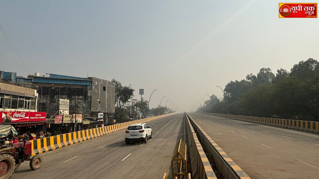 Noida News: The Bhangel Elevated Road in Noida has been opened for vehicle trials, making travel easier for thousands of people.