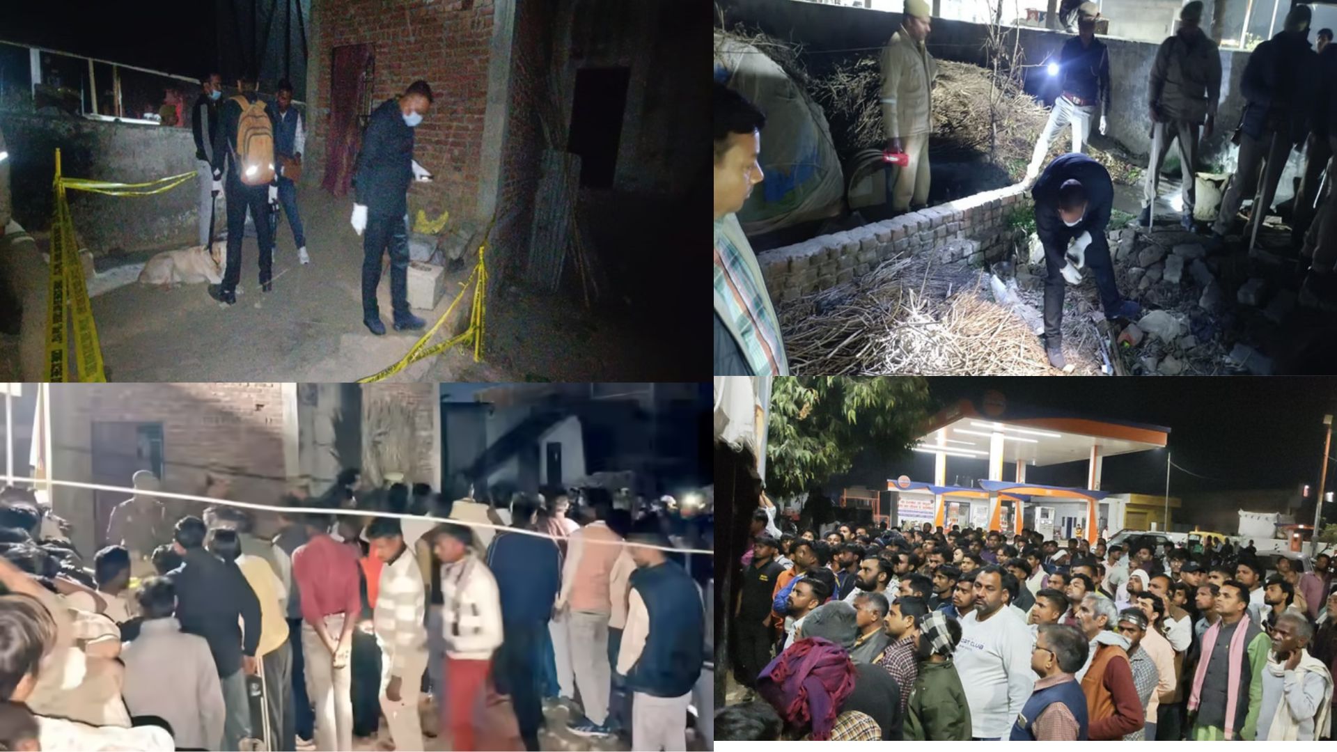 Major incident in UP: Man poisoned three children, slit wife's throat, and hanged himself; family devastated due to financial hardship