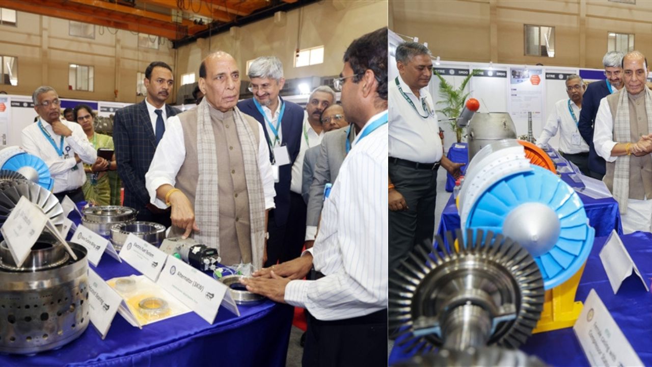 Rajnath Singh: "आपके पास 5 वर्ष हैं", रक्षा मंत्री राजनाथ सिंह ने DRDO को स्वदेशी जेट इंजन विकसित करने का चुनौती दी। 11 Rajnath Singh: "You have 5 years," Defense Minister Rajnath Singh challenged the DRDO to develop an indigenous jet engine